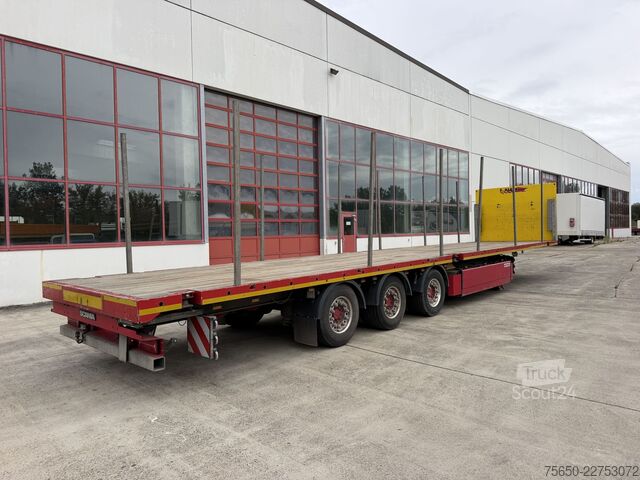 Reboque de plataforma rebaixada  t3  3 Achs Satteltieflader Mega