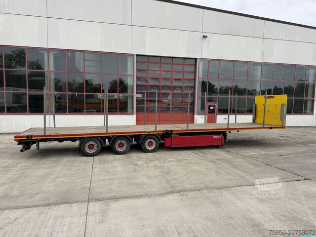 Reboque de plataforma rebaixada  t3  3 Achs Satteltieflader Mega