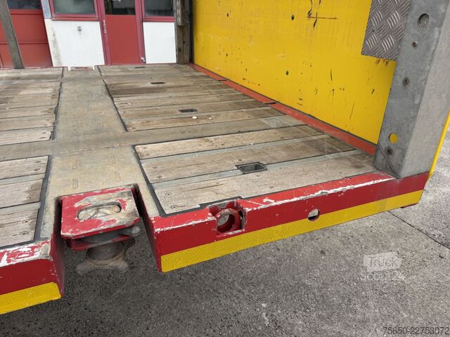 Reboque de plataforma rebaixada  t3  3 Achs Satteltieflader Mega