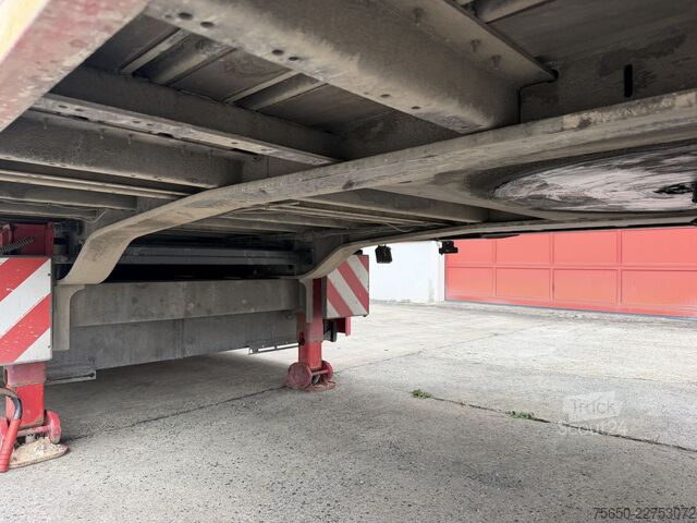 Reboque de plataforma rebaixada  t3  3 Achs Satteltieflader Mega