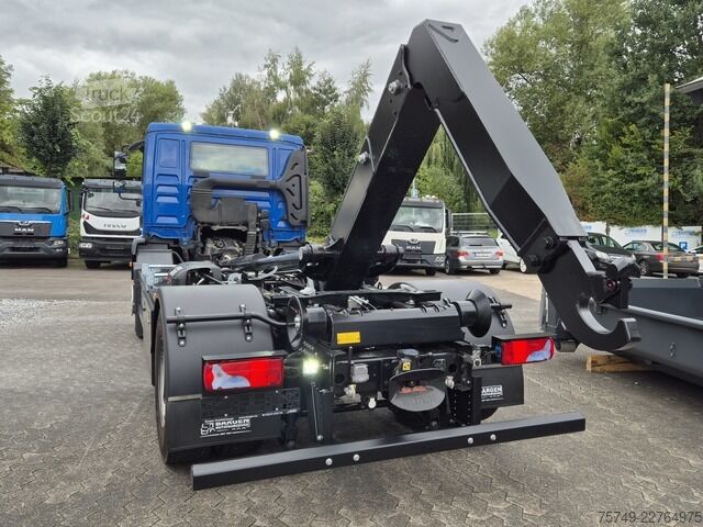 Haakarm vrachtwagen man TGM 18.320 BL 4x2 Abrollkipper 14t Automatik