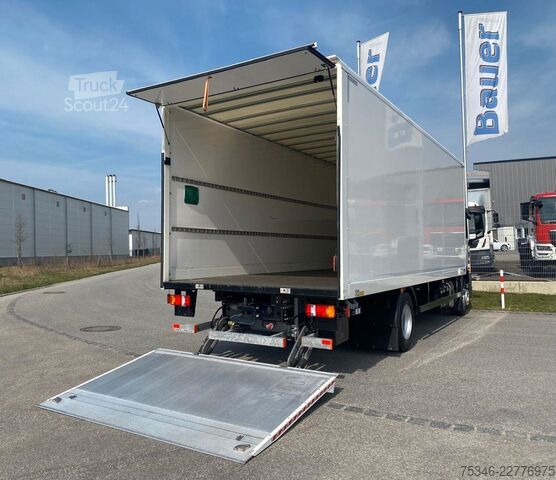 Vrachtwagen met bakwagen MAN TGM 15.290 BL/Koffer/3Sitzer/NL8,0 To/LBW/17 tkm