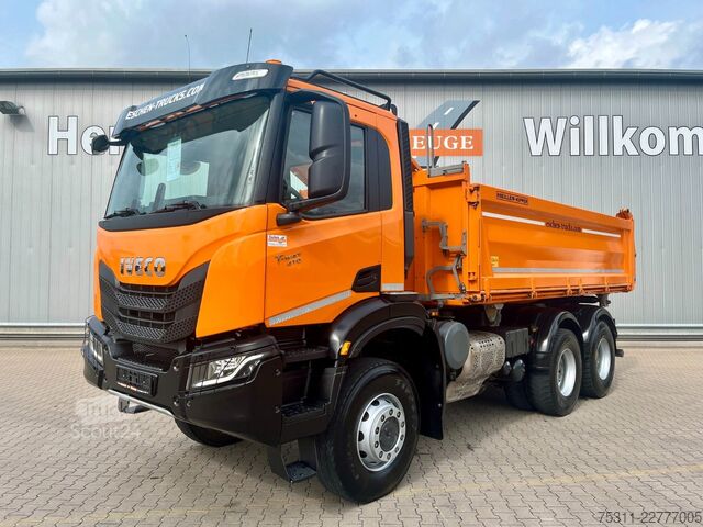 Háromirányú billenő teherautó IVECO AD 260 T 410 Blatt/Blatt 6x6 MEILLER-3-S-Kipper