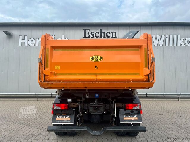 Háromirányú billenő teherautó IVECO AD 260 T 410 Blatt/Blatt 6x6 MEILLER-3-S-Kipper