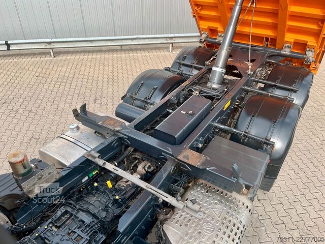 Háromirányú billenő teherautó IVECO AD 260 T 410 Blatt/Blatt 6x6 MEILLER-3-S-Kipper