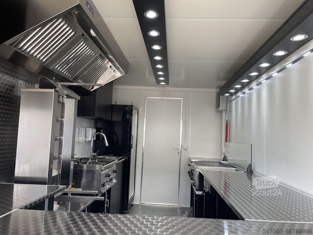 Remolque de venta Verlaufsanhänger Imbissanhänger, Grillwagen, Imbisswagen