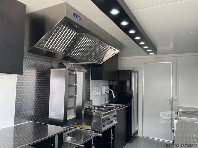Remolque de venta Verlaufsanhänger Imbissanhänger, Grillwagen, Imbisswagen