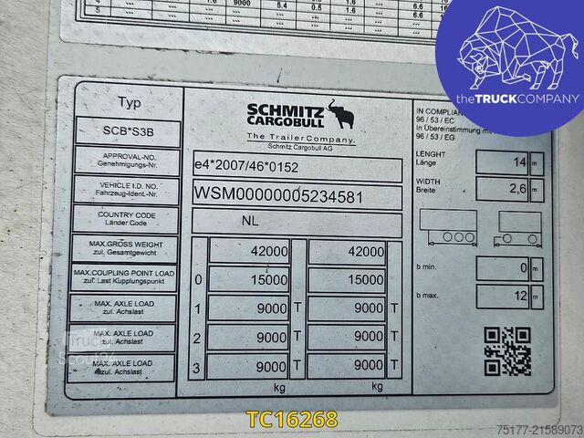 Refrigerated/frozen transport Schmitz Cargobull 
