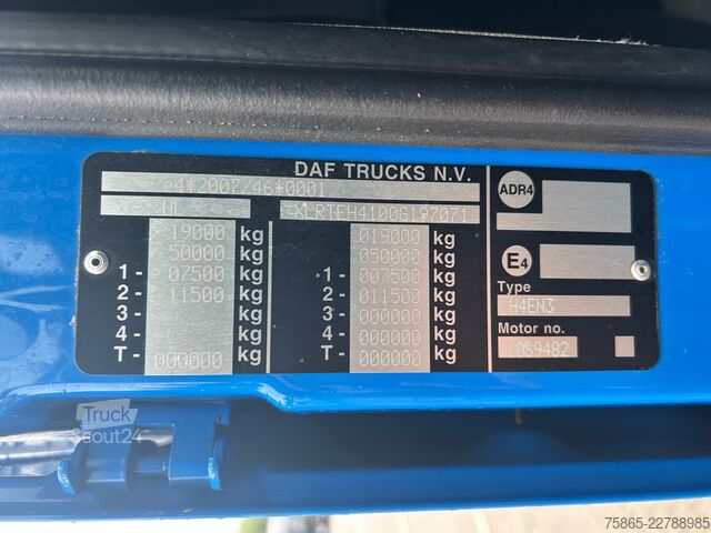 Volum SZM DAF XF 450 FT SC / 857 dkm / Tacho V2 / 2 Tanks / N...