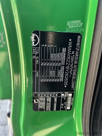 Koffert Man TGL 10.180 Euro 5 EEV / 542 dkm / Motor Problem...