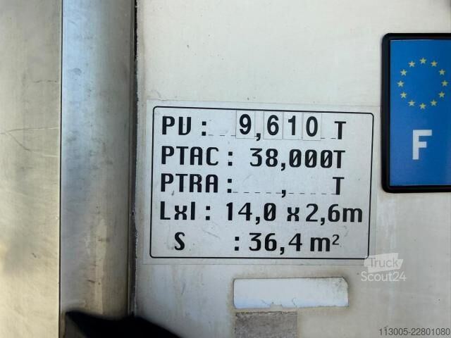 Reefer semitrailer Lamberet VECTOR 1950MT