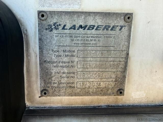 Reefer semitrailer Lamberet VECTOR 1950MT