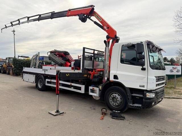 Crane DAF CF 65.250 PRITSCHE + KRAN PALFINGER PK16502 E 7...