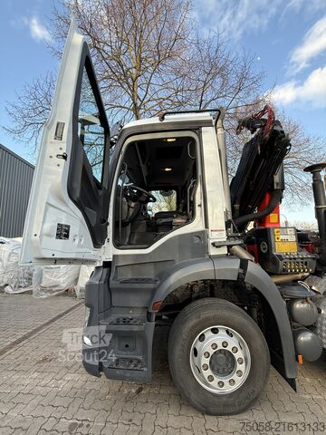 Truck mounted crane Mercedes-Benz Arocs 3251 - Kran - Abrollkipper - 8x4