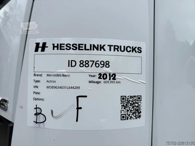  Mercedes-Benz Actros 1842 Streamspace Euro 5 609.900KM! Retar...