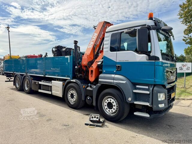 Kamion sa kranom MAN TGS 35.420 8x4 + CRANE ATLAS 332 (4x) - RADIO -...