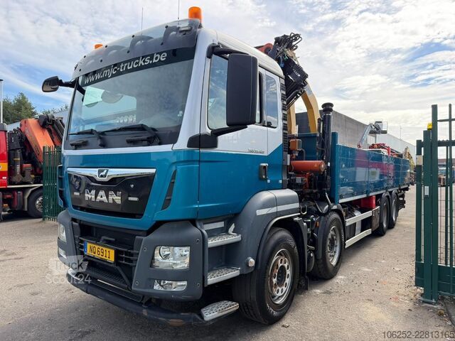 Kamion sa kranom MAN TGS 35.420 8x4 + CRANE ATLAS 332 (4x) - RADIO -...