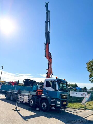 Kamion sa kranom MAN TGS 35.420 8x4 + CRANE ATLAS 332 (4x) - RADIO -...