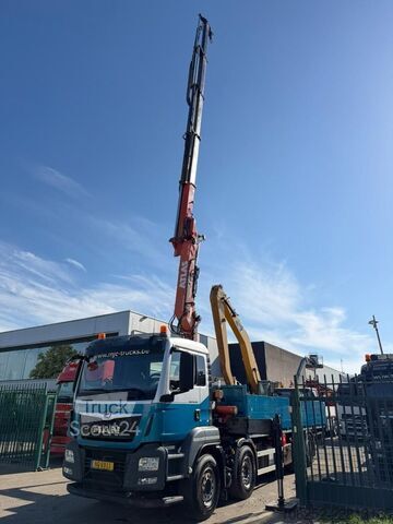 Kamion sa kranom MAN TGS 35.420 8x4 + CRANE ATLAS 332 (4x) - RADIO -...