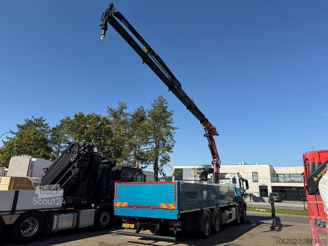 Kamion sa kranom MAN TGS 35.420 8x4 + CRANE ATLAS 332 (4x) - RADIO -...