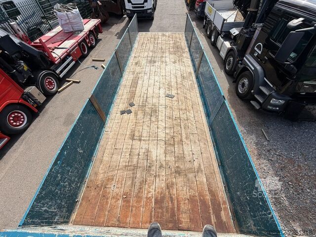 Plateforme de chargement ouverte MAN TGS 35.420 8x4 (8m!) PRITSCHE + KRAN ATLAS 332 ...