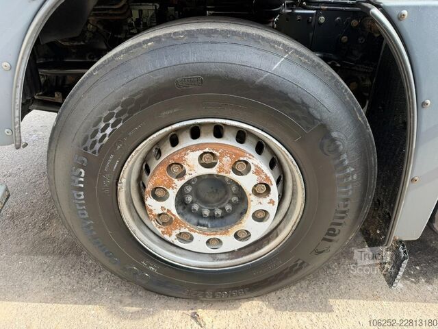 Plateforme de chargement ouverte MAN TGS 35.420 8x4 (8m!) PRITSCHE + KRAN ATLAS 332 ...