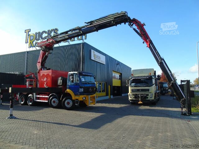 Kranwagen Mercedes-Benz SK 3538 + NEW!! UNUSED!! 1.216km + 142H + FASSI...