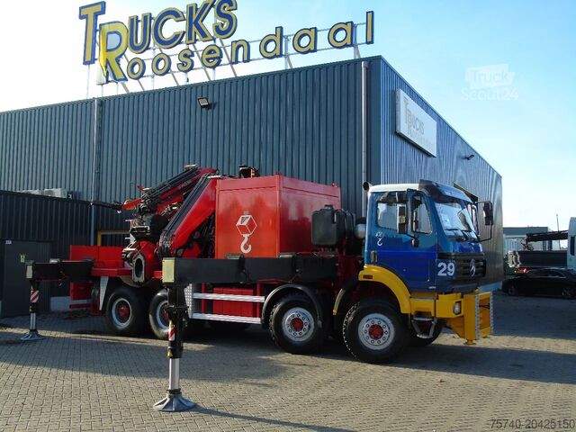 Kranwagen Mercedes-Benz SK 3538 + NEW!! UNUSED!! 1.216km + 142H + FASSI...