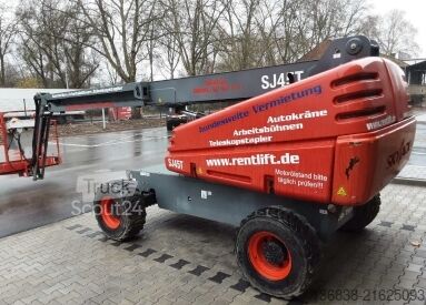 Platformă de lucru telescopică Skyjack SJ 45 T Diesel 15,77 m