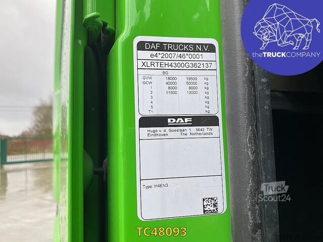 Estándar-SZM DAF XF Euro6 480