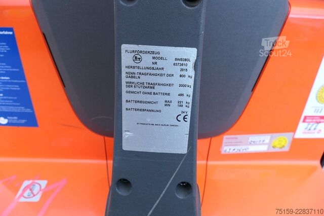 Carretilla elevadora bt SWE 080L