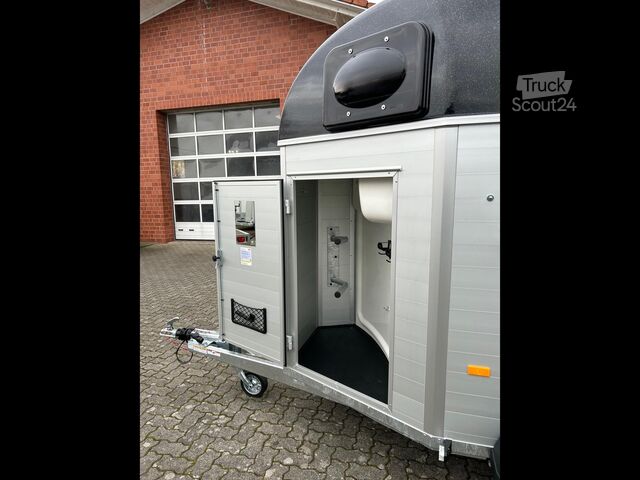Paardentransportaanhanger Humbaur Pferdeanhänger Equitos Alu Plus Black 2000 2,0t...