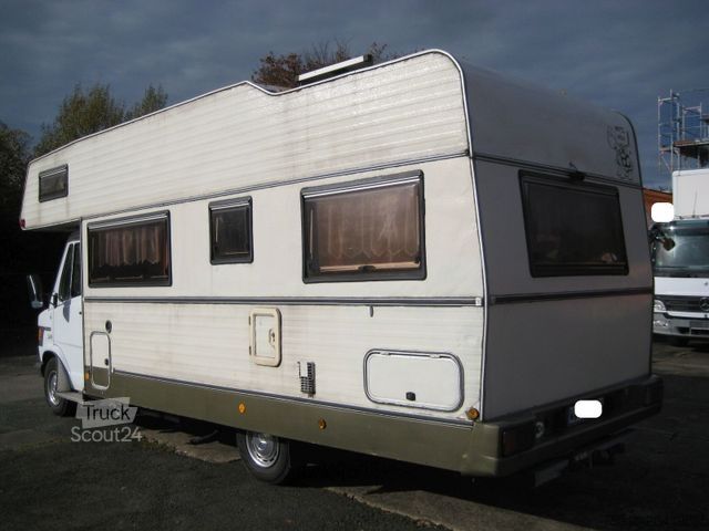 Кемпер с алковен MERCEDES-BENZ 310 D Automatik EURA 8-Sitzer 3,5t *TÜV 10-2027*