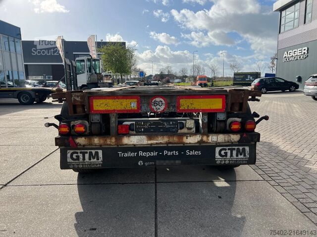 Transport de conteneurs Van Hool 3B0077 / 2x Extendable / Lift Axle