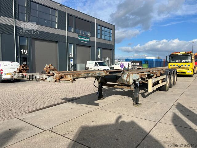 Transport de conteneurs Van Hool 3B0077 / 2x Extendable / Lift Axle