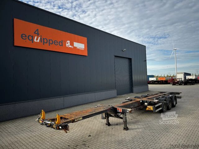 Přeprava kontejnerů D-TEC FT-43-03V 45FT High Cube MULTI / BPW + DRUM / L...