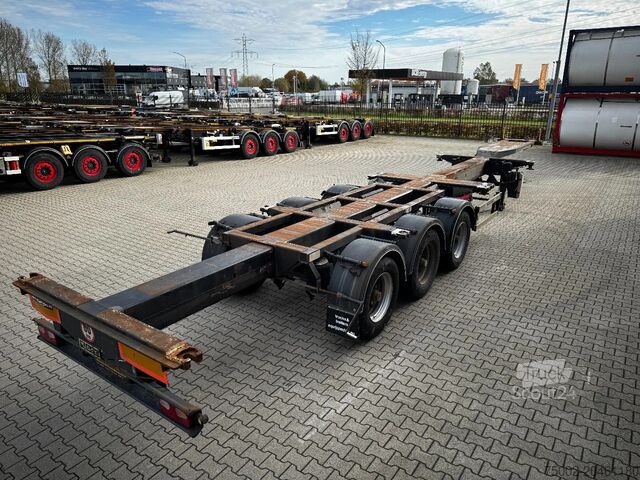 Přeprava kontejnerů D-TEC FT-43-03V 45FT High Cube MULTI / BPW + DRUM / L...