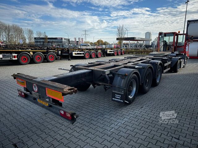 Přeprava kontejnerů D-TEC FT-43-03V 45FT High Cube MULTI / BPW + DRUM / L...