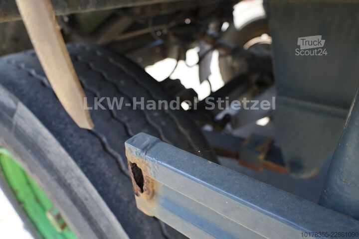 Semi-remorque citerne  Kutschke TAH 10,0/15 Saug-u.Druck 10m³, Edelst.