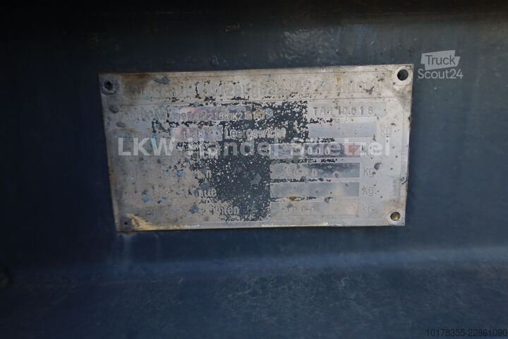 Semi-remorque citerne  Kutschke TAH 10,0/15 Saug-u.Druck 10m³, Edelst.
