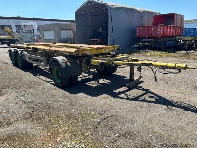 Рол-оф ремарке MEILLER HKM A24 ZL 4,8+1,3 Absetzcontaineranh. ABS, Dreh