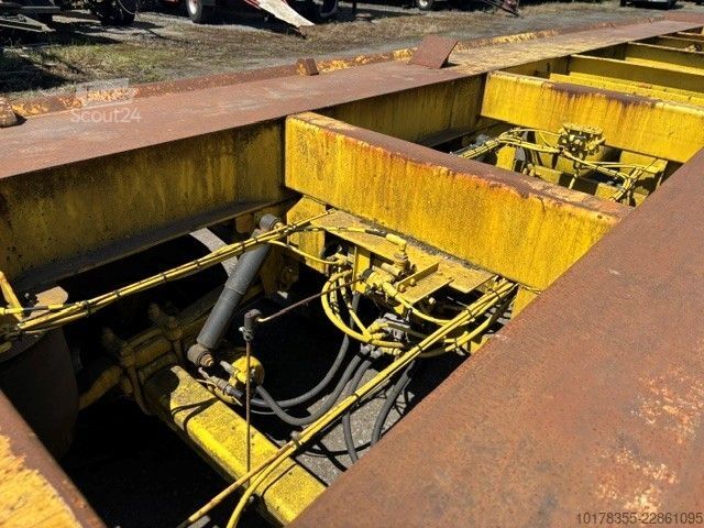 Рол-оф ремарке MEILLER HKM A24 ZL 4,8+1,3 Absetzcontaineranh. ABS, Dreh