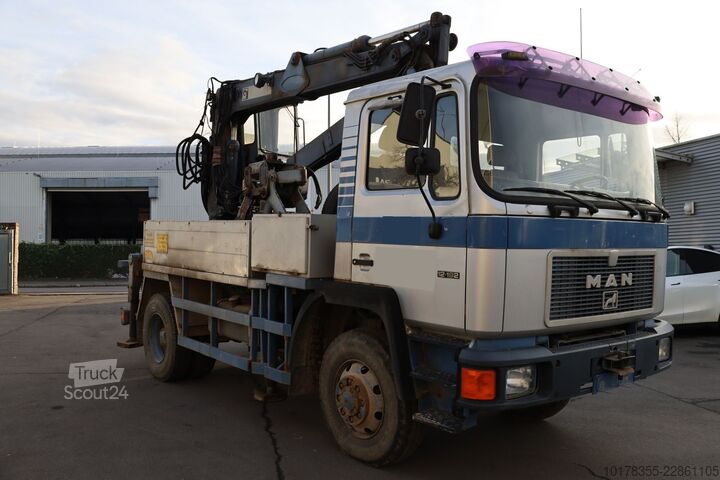 Autolaadkraan MAN 12.192 4x4 Autokran, HIAB J1090, AHK