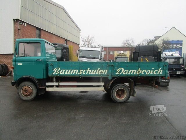 Furgoneta pick-up MERCEDES-BENZ LP813 6 Zylinder, Original-Zustand, Oldtimer-Bas
