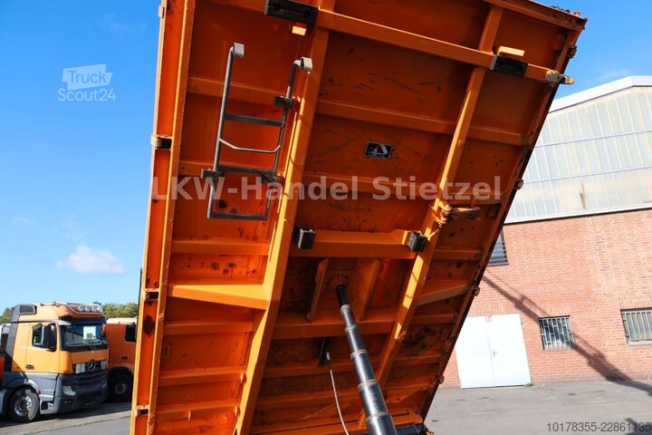 Camião basculante MAN TGM 18.340 4x2 BB Kipper + Kran, inkl. Greifer