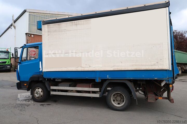 Plachtová dodávka MERCEDES-BENZ 814 6 Zylinder, Blattfederung, kurzer Radstd.