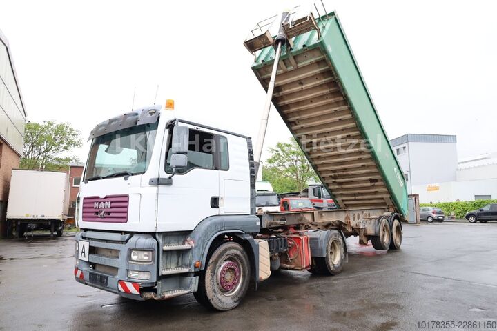 Kippiauto MAN TGA 18.390 4x2 BL.,+ Fliegl ZHKA 270, kpl. Zug