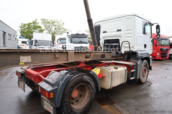 Kippiauto MAN TGA 18.390 4x2 BL.,+ Fliegl ZHKA 270, kpl. Zug