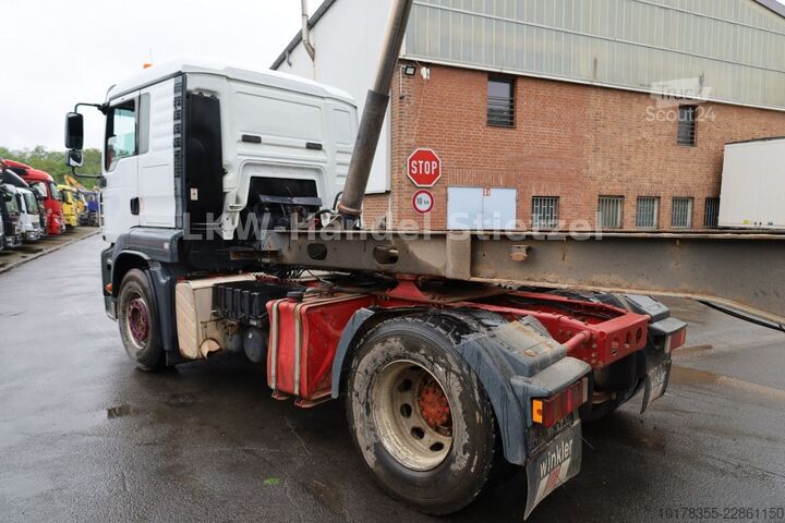 Kippiauto MAN TGA 18.390 4x2 BL.,+ Fliegl ZHKA 270, kpl. Zug