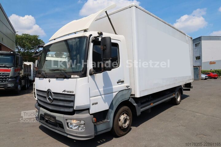 Skriňová dodávka MERCEDES-BENZ 818 Atego 4x2 BL, Euro 6, AHK, LDBW, 6,0m, TÜV N